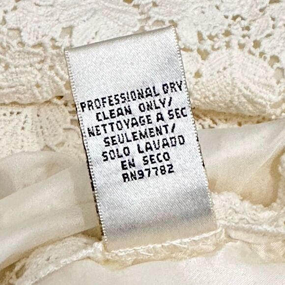 Jill Stuart Women's Illusion Yoke Lace Sheath Dress 0 Classy Lady Graduation - Picture 8 of 12